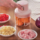 USB Rechargeable Electric Mini Food Chopper | Garlic, Onion, Vegetable & Meat Grinder | Portable Kitchen Processor